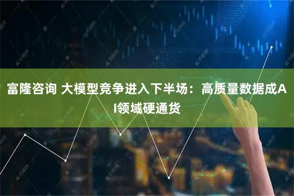 富隆咨询 大模型竞争进入下半场：高质量数据成AI领域硬通货